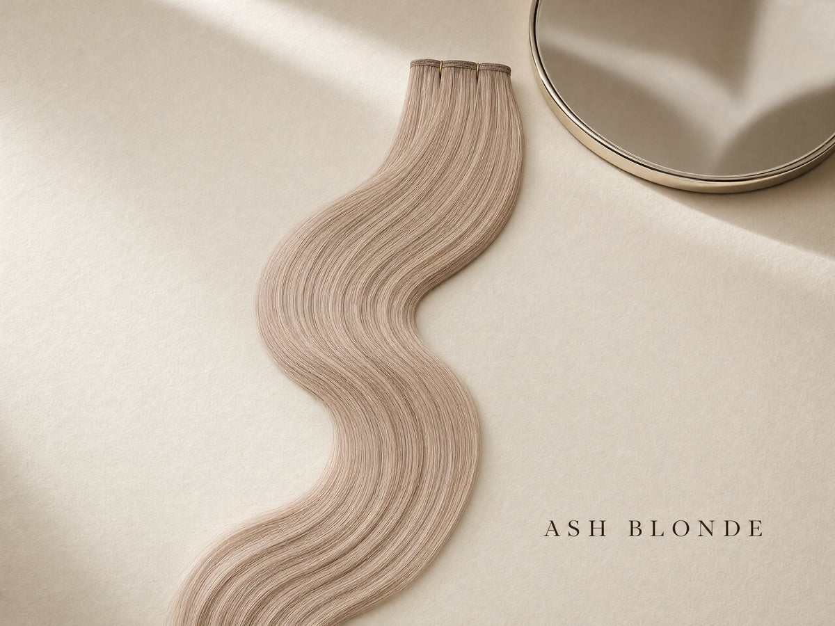 CBK Hair HQ Ash Blonde #18 hair extensions