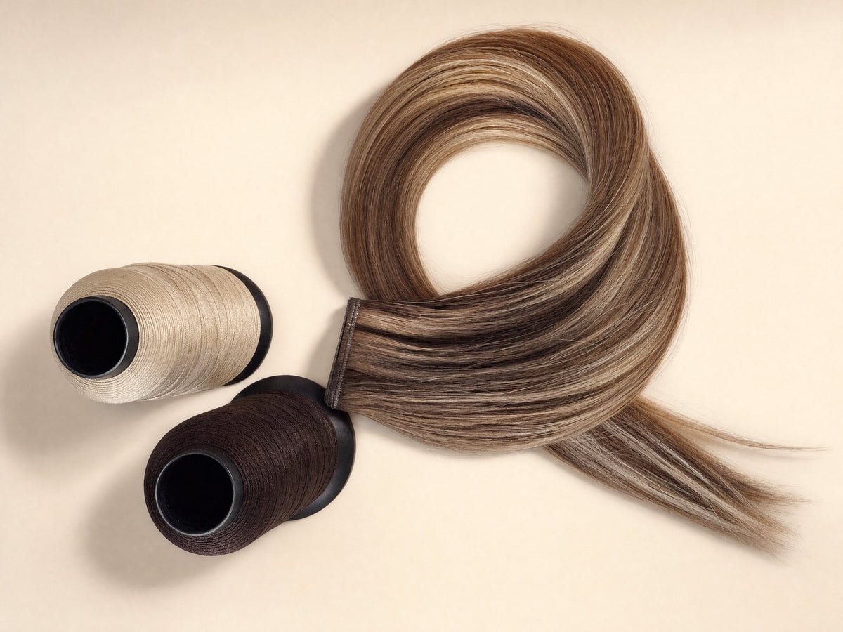 CBK Hair HQ Dark Desert Sunray TP#4P6/16 hair extensions