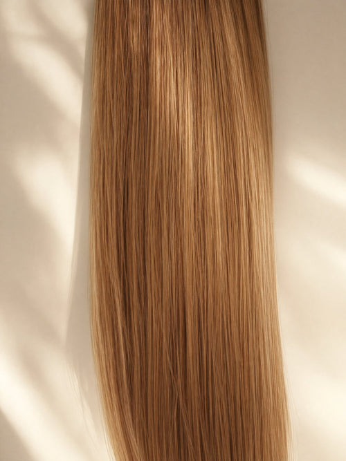 Copper Gold hair extensions