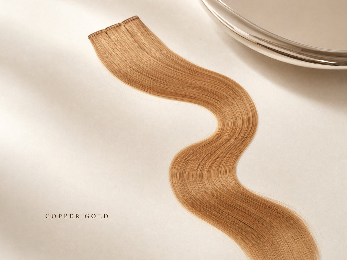 CBK Hair HQ Copper Gold #6 hair extensions