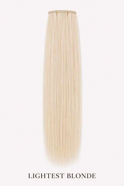 Lightest Blonde hair extensions