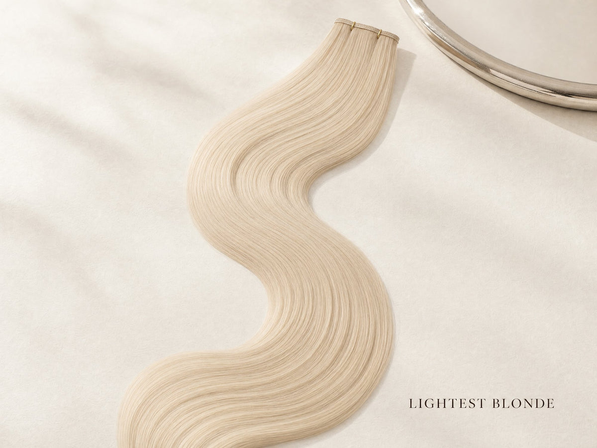 CBK Hair HQ Lightest Blonde 60A hair extensions