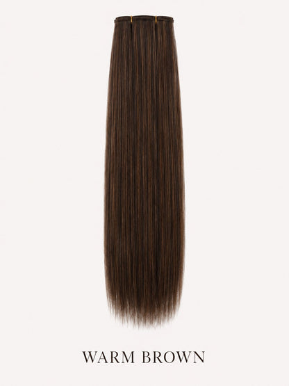 CBK Hair HQ Warm Brown #1C hair extensions