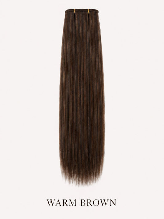 CBK Hair HQ Warm Brown #1C hair extensions