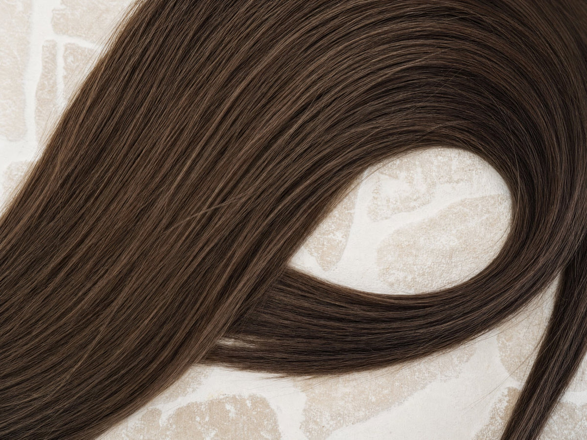 CBK Hair HQ Warm Brown #1C hair extensions
