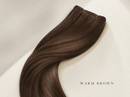 CBK Hair HQ Warm Brown #1C hair extensions