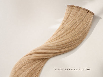 CBK Hair HQ Warm Vanilla Blonde #8 hair extensions